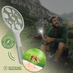 Paleta electrica cu incarcare USB anti insecte - anti muste, anti fluturi,anti tantari