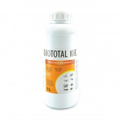 Insecticid Universal Biototal 10EC, 1L – Combatere Rapidă Insecte Zburătoare și Târâtoare, Cipermetrină și Permetrină, Efect de Șoc, Remanență 60 Zile
