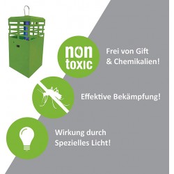 Capcana LED cu adeziv Glue UV 1 pentru muste si tantari