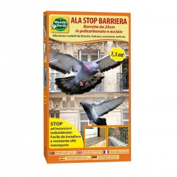 Tepi anti porumbei cu baza din policarbonat 1.5 metri