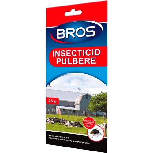 Pulbere anti insecte pentru spatii interioare 25g.