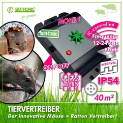 Aparat impotriva soarecilor si sobolanilor Isotronic Mouse & Rat Free Mobile