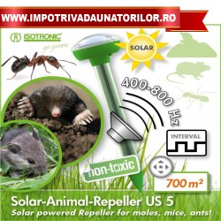 0ferta !!! 2 x Aparat anti cartite cu alimentare solara US5