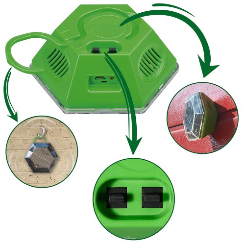 Aparat anti pasari cu ultrasunete ISOTRONIC US1 – mobil, solar, ideal pentru porumbei, vrabii, pescaruși Aparat anti pasari cu ultrasunete ISOTRONIC US1 – mobil, solar, ideal pentru porumbei, vrabii, pescaruși