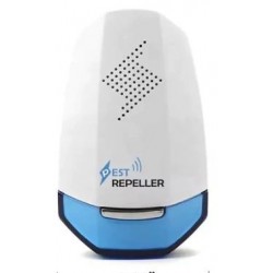 Aparat cu ultrasunete Pest Repeller Alb-Albastru, aparate pentru combatere rozatoare si insecte taratoare
