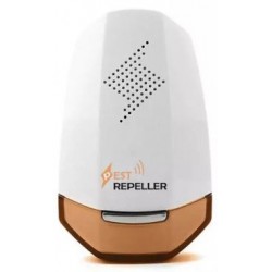 Aparat cu ultrasunete Pest Repeller Alb-Portocaliu, aparate pentru combatere rozatoare si insecte taratoare