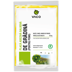 Placa adeziva anti insecte pentru ghivece