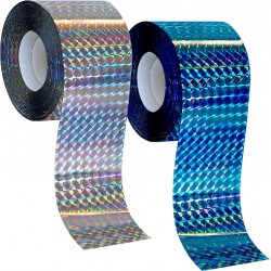 Set 2 x Banda reflectorizanta pentru a tine la distanta pasari,vrabii,porumbei,pescarusi etc