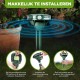 Aparat Solar cu Ultrasunete pentru Alungarea Animalelor – ISOTRONIC 70605 – Protecție 40 m², Frecvență Reglabilă, Alimentare Solară