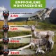 ISOTRONIC Solar Animal Repellent – aparat cu LED roșu pentru alungarea animalelor sălbatice (vulpi, mistreți, ratoni)