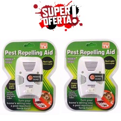  Set 2 aparate pest repeller anti gandaci,soareci,sobolani,furnici, alimentare 220V.