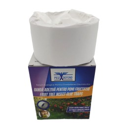 Banda adeziva anti insecte,furnici,omizi, pentru copaci,pomi fructiferi 5cm*5m